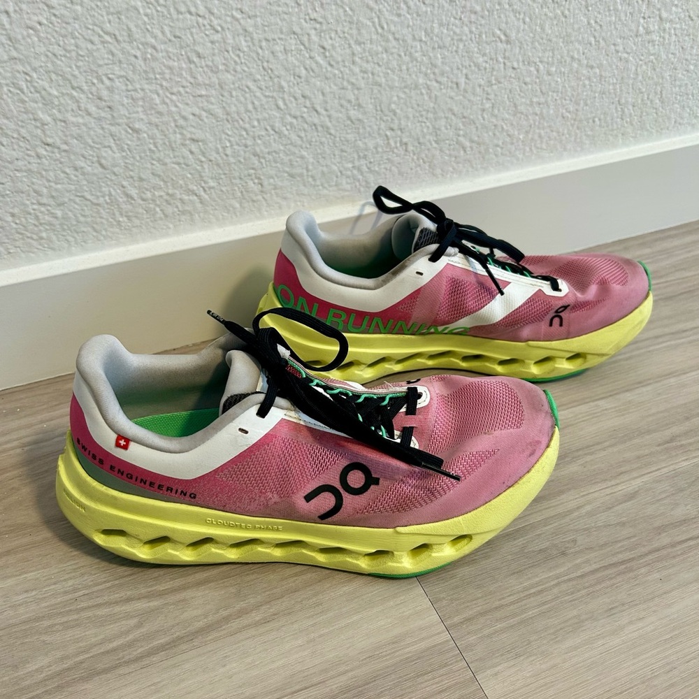 On Running Women’s Cloudsurfer Next Sneakers - Pink & Yellow